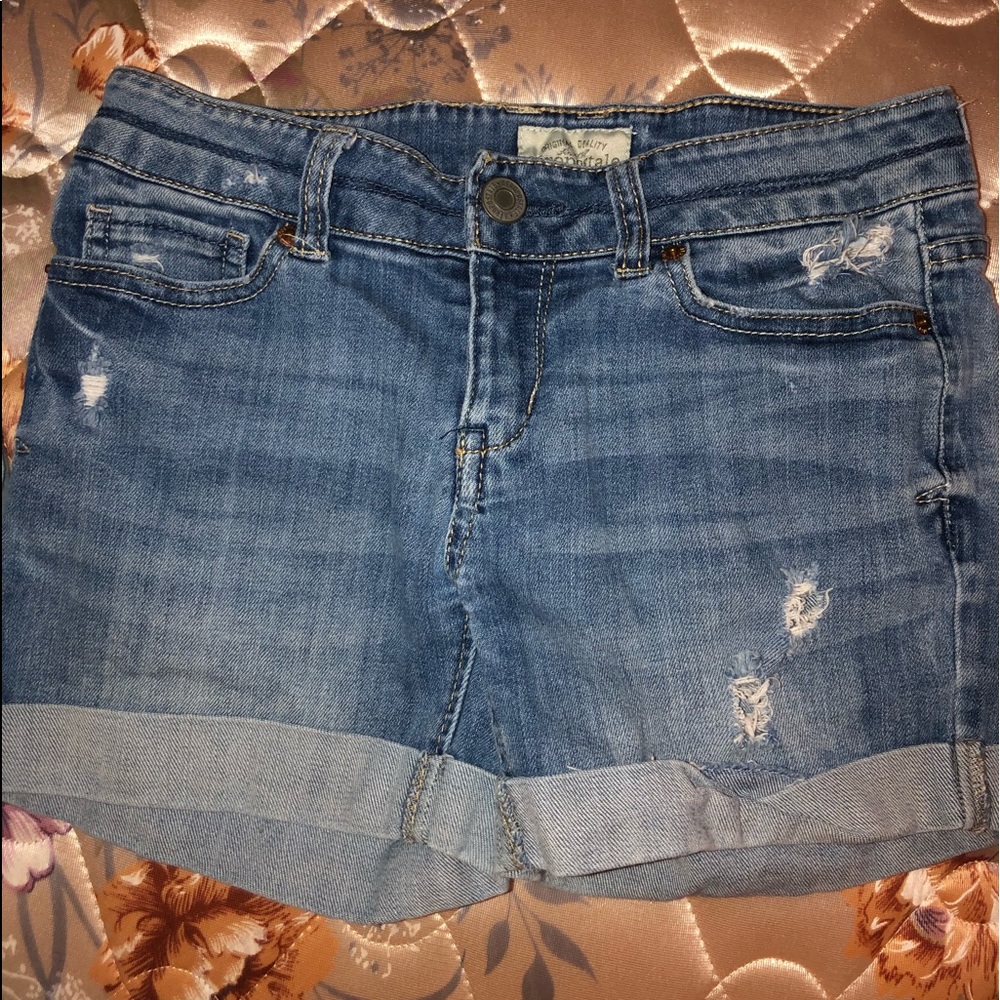 jean shorts